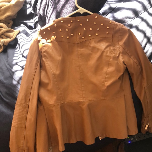 GUESS LEATHER JACKET! worn 3 times! new condition! - Picture 4 of 4
